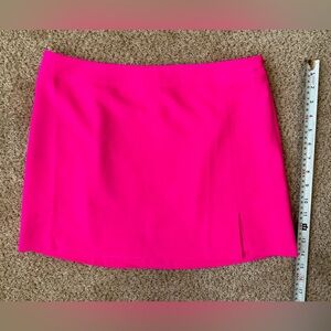 NWT Steve Madden neon pink skirt size 6